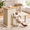 Natural Wood - Left, variant on Large Cat Scratcher Side Table For Couch Protector End