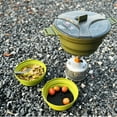 thumbnail image 2 of Collapsible Camping Cookware Set, 2500ml Pot with Lid and 2 650ml Bowls, Portable Outdoor Cooking Set, 2 of 7
