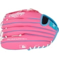 thumbnail image 5 of Rawlings | Guante de béisbol Flex Palm Series | 10"" | Lanzamiento con la mano derecha | Rosa, 5 of 5