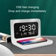 thumbnail image 5 of Reloj despertador blanco con carga inalámbrica, 5 of 5