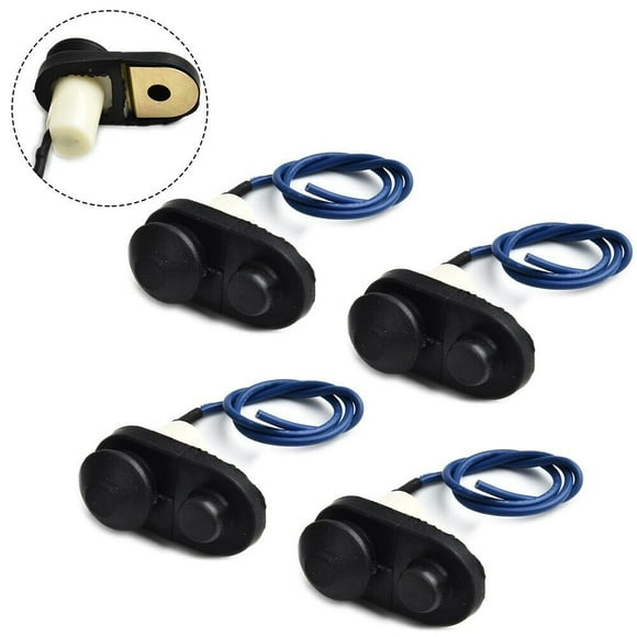 Door light, door light switch replacement parts, spare parts components, plastic+metal 5 X 2.5 cm-