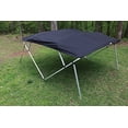 thumbnail image 6 of BLACK VORTEX BRAND SQUARE TUBE FRAME 4 BOW BIMINI TOP 10' LONG, 97-103, 6 of 9