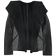 thumbnail image 1 of Chaqueta drapeada Alfani para mujer negra mediana, 1 of 2