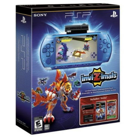 PlayStation Portable: 3000: Limited Edition: Blue with Invizimals + 1GB Memory Stick PRO Duo