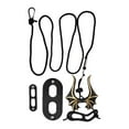 thumbnail image 2 of Durable Adjustable Lizard Harness, Pulling Leash Rope Lizard Harness, For Lizards Black, 2 of 8