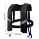 thumbnail image 2 of Equipo de natación, accesorios de natación, chaleco salvavidas inflable manual para exteriores, pesca para adultos, chaleco salvavidas expandible de aire manual, chalecos salvavidas, 2 of 2