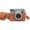 Brown, variant on Lerpwige Camera Case Storage Accessory Pockets For Wide 400 Compact Digital Cameras