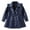 Navy, variant on Leather Coat Gift for Girls Kids Faux Leather Long-Sleeved Dress Coat Baby Girls Motorcycle Jacket Zipper Outwear Save Big