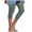 Gray, variant on Women Workout Crop Pants New Capris Leggings for Women Summer Casual Stretch Knee Workout Running Yoga Capris Slim Fitted Lightweight Cropped Pants Womens Leggings Gray M