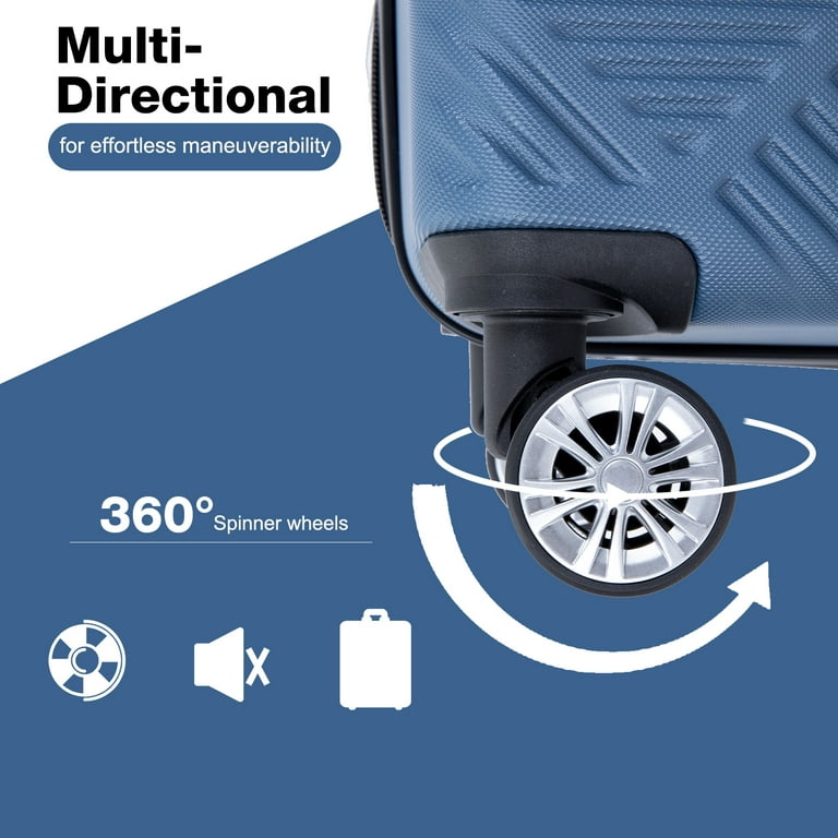 Tripcomp Luggage Sets 4 Piece Suitcase Set (14/20/24/28)Hardside