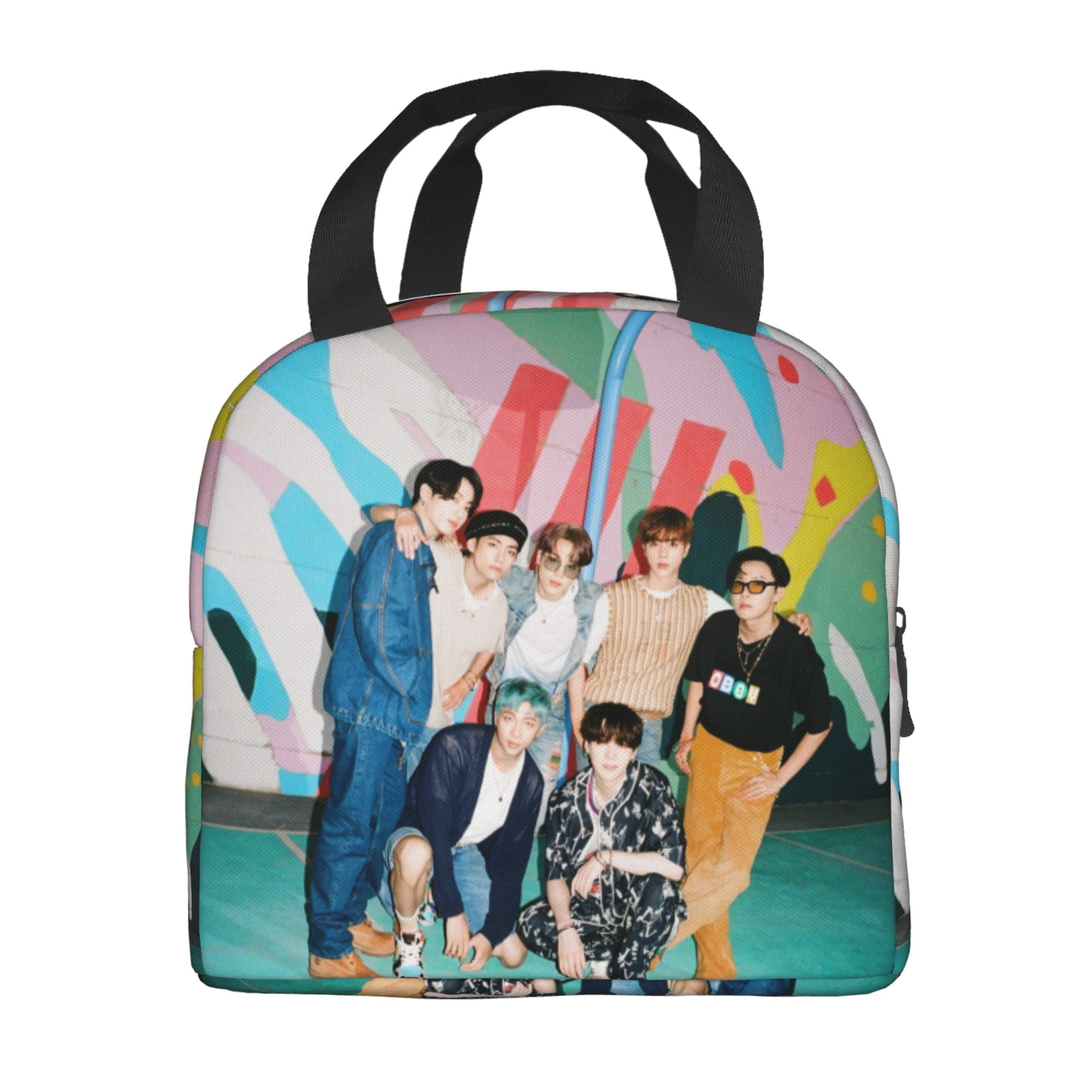 BTS 防弾少年団 bbq. レジャーシート エコバッグ TAEHYUNG V Amazon.co.jp: BT21 Picnic Mat【BT21公式グッズ】レジャー