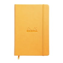 Rhodia Webnotebook, Lined, 5.5" x 8.25", Orange