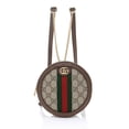 thumbnail image 1 of Pre-Owned Gucci GG Supreme Ophidia Round Mini Backpack, 1 of 11
