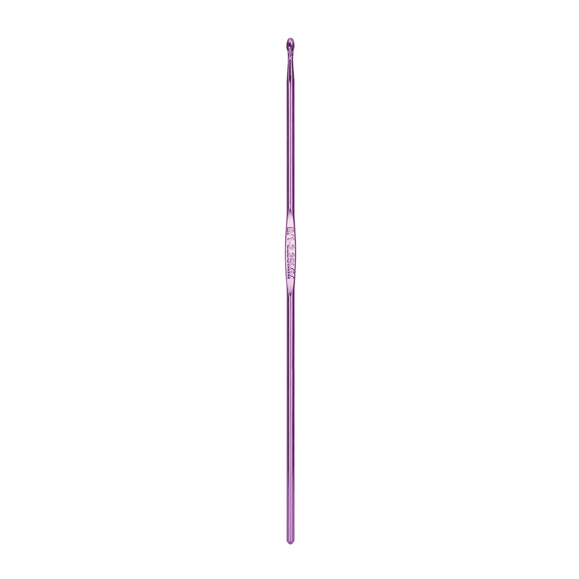 Hello Hobby Aluminum Crochet Hook, Size B, 2.25 mm