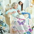 thumbnail image 2 of Nana Gifts, Gifts for Nana Christmas Throw Blanket 60" X 50", Unique Nana Birthday Gifts, Best Nana Ever Gifts, Nana Gifts from Grandkids, Presents for Nana, Nana Xmas Gifts, 2 of 6