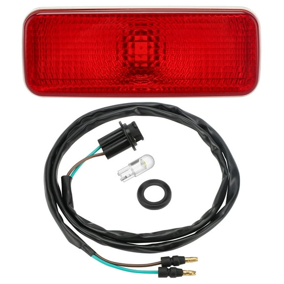 M MATI Tail light Taillight Lens & Socket & Bulb LED Assy for Honda Recon 250 TRX250TE TRX250TM 2001-2004