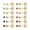 Gold, variant on 12 Pairs 3mm Ear Piercing Stud Earrings, Surgical Stainless Steel Multicolor Cubic Zirconia Birthstone Stud Earrings for Ear Piercing Guns