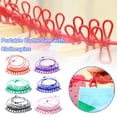 thumbnail image 3 of 1.8M Windproof Clothesline with 12 Clips Outdoor Drying Lot Rope Hanger Q0, 3 of 9