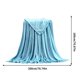 thumbnail image 3 of Manta de Vellón, Cubre Sofá Suave de Felpa, Manta de Cama Cálida, Manta para Sofá con Tejido Doble Cara, 180 x 200 cm para Camping, Viajes, Picnics, 3 of 3