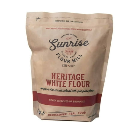 Sunrise Flour Mill USDA Organic Heritage White Flour - 2.5 lbs