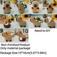 thumbnail image 2 of Capybara DIY Crochet Kit Beginner Starter Set With Yarn And Hook 15x10cm, 2 of 6