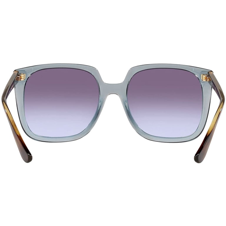 Vogue Women\'s Blue and Violet Sunglasses! Sunglasses VO5338S - Blue Transparent - Violet Gradient Grey  main image 4