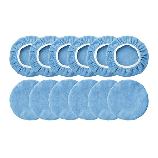 Paquete de 20 Almohadillas de pulido Riwesomey juego de cachemir suave limpieza automotriz