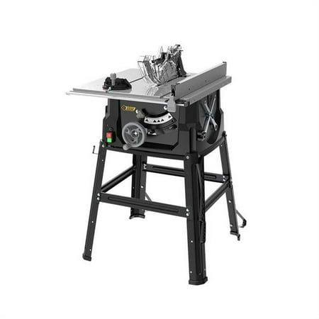 UPC: 0843518096055 | Steel Grip 2006397 15A Steel Grip Corded Table Saw with Stand