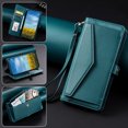thumbnail image 4 of Compatible with Google Pixel 8 Crossbody Wallet Case with Card Holder,Women Men RFID Blocking PU Leather Flip Cover Wrist Strap Card Slots Cash Pocket ,Phone Case for Google Pixel 8,Green, 4 of 10
