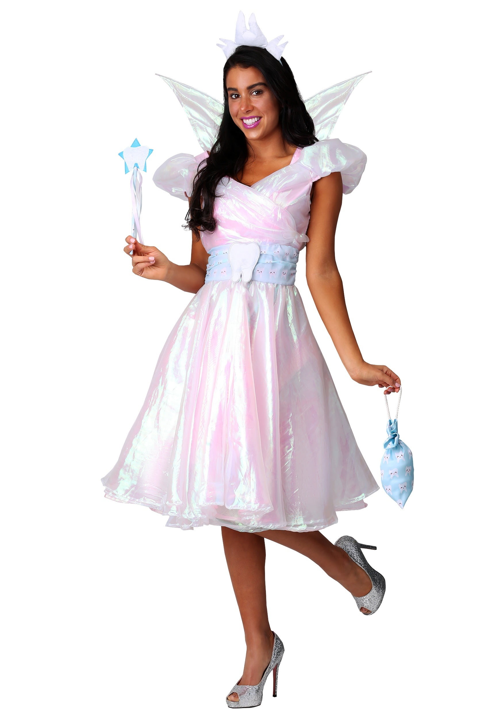 Women's Plus Size Tooth Fairy Costume - Walmart.com
