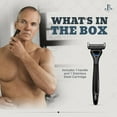 thumbnail image 2 of Jeremy's Razors Precision 5 Razor for Men (Handle and 5-Blade Cartridge), 2 of 7