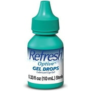 Refresh Optive Gel Drops 0.33 Fl Oz (10 mL) Per Bottle - 2 Bottles by Refresh