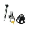 thumbnail image 4 of koolsoo Workbench Hole Drill Bit and Punch Set Table Hole Trimmer Easily Install Professional Accessory Polished Finish Tool 19x90mm Drill Bit, 4 of 6
