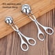 thumbnail image 2 of Advancent Máquina para hacer albóndigas, portátil, cómoda, Clip para albóndigas, pinzas antiadherentes multifuncionales para alimentos, Cocina y Comedor plata grande, 2 of 6