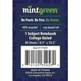 thumbnail image 5 of Mintgreen Spiral Bound 1 Subject Notebook College Ruled - Professional Series - 80 Sheets - 8.5 x 10.5in., 5 of 5