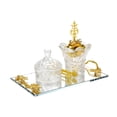 thumbnail image 3 of Quemador de incienso árabe, decoración del hogar de Oriente Medio, diseño Retro, adorno de mesa europeo, juego de soporte de incienso para meditación, 3 of 8