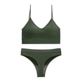 thumbnail image 1 of Ropa interior de mujer sin aros de acero, sujetador deportivo con tirantes, camiseta sin mangas y pantalones, fajas para mujer, 1 of 2