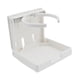 thumbnail image 3 of Portavasos plegable para pared, universal, ajustable, para botes y botellas blanco, 3 of 9