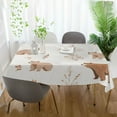 thumbnail image 3 of Yayeee Tablecloths 54" x 54" Rectangle Wrinkle Resistant Party Table Cover, Gray Bears, 3 of 8