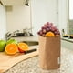 thumbnail image 3 of Bolsa de papel kraft lavable, gruesa, impermeable, para macetas de suculentas, plantas verdes, funda decorativa con forro de malla para plantas de interior, contenedor de almacenamiento multiusos., 3 of 5