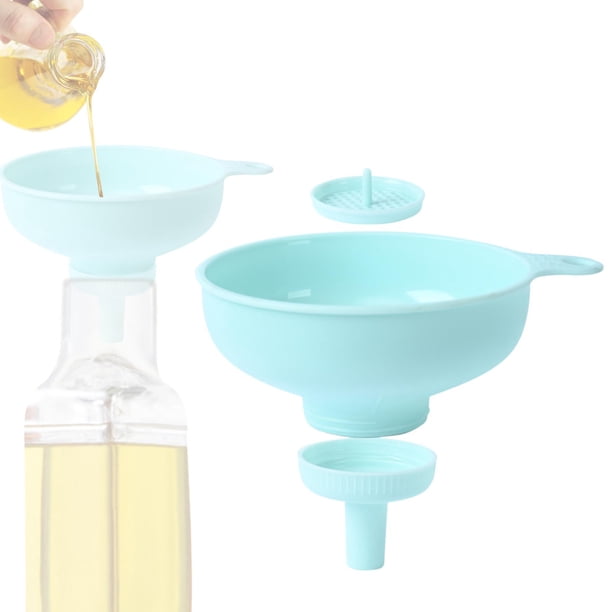 Embudos de cocina perfecl Accesorios colgantes Desmontables para alimentos sólidos y líquidos