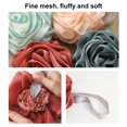 thumbnail image 7 of Walbest Rose Shape Bath Ball Ultra Soft Fast Foaming Fine Mesh Rose Shower Loofah Exfoliating Pouf Ball Bathroom Accessory, 7 of 7