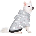 thumbnail image 2 of Gaeub Fun Rabbit Dog Hoodie Sweatshirts Warm Dog Clothes for Small Dogs,Puppy and Cat Costume-Large, 2 of 7