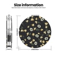 thumbnail image 3 of Bingfone Daisy Print Compact Vanity Makeup Mirror for Men Women Girls for Pocket Purse Wallet Handbag,Portable Small Handheld Beauty Mirror-Round Shape, 3 of 9