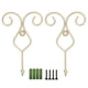 thumbnail image 1 of 2 uds. Gancho para puerta de cocina y baño montado en la pared, imagen de pared, toalla, ropa, sombrero, colgador, soporte dorado, 1 of 5