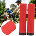 thumbnail image 3 of Bike Handlebar Grips, Mountain Bike Handlebar Single Locking Grips Replacement Bike Grips Bicycle Shock Absorbing Rubber Grips for BMX, Mountain Bike,, 3 of 8