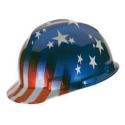 Msa Safety Hard Hat,Type 1, Class E,Ratchet,Blue 10052945