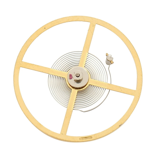Watch Replacement Parts, Watch Balance Wheel Alloy Bright Color Texture Exquisite Workmanship For Watch Shop For Watch Repair Shop