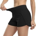 thumbnail image 4 of Womens Running Workout Shorts with Pockets Gym Athletic Sports Shorts, 4 of 7