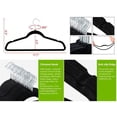 thumbnail image 6 of Yaheetech Non Slip Velvet Hangers - 100 Pack Clothes Hanger Hook Swivel 360, 6 of 17